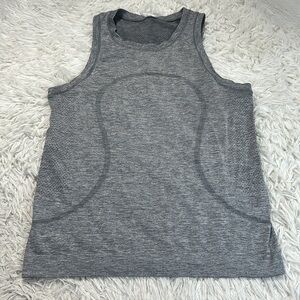 Lululemon Swiftly Breeze Tank Slate / White